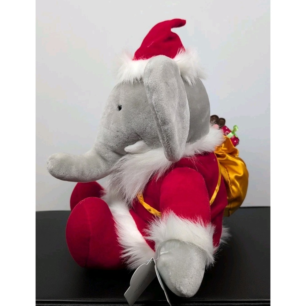 Applause Babar‎ Father Christmas Santa Vintage Plush Limited 2299/5000 With Tags - Picture 4 of 6